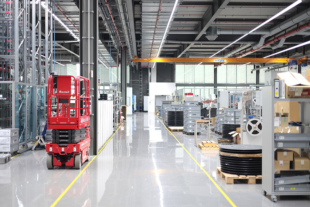 A look inside Building 60, the All Electric Society Factory in Blomberg